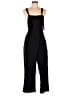 Shein 100% Polyester Solid Black Jumpsuit Size L - photo 1