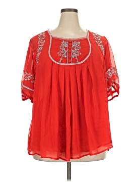 Denim 24/7 Short Sleeve Blouse