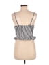 Hers & Mine 100% Polyester Black Sleeveless Top Size L - photo 2