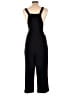 Shein 100% Polyester Solid Black Jumpsuit Size L - photo 2