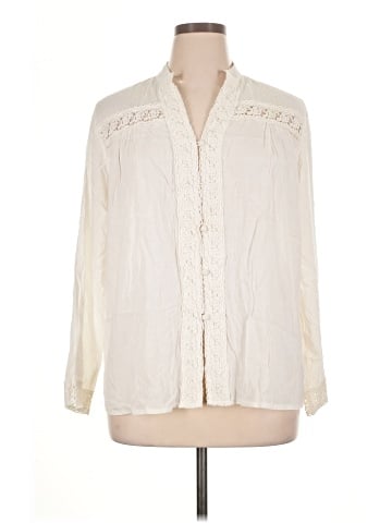 Solitaire Long Sleeve Blouse (view 1)
