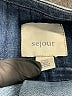 Sejour Blue Denim Jacket Size 24 waist - photo 6
