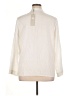 Solitaire 100% Rayon Ivory Long Sleeve Blouse Size 1X - photo 2