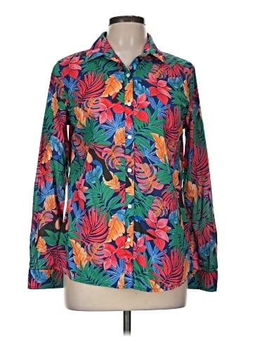 J. McLaughlin Long Sleeve Button-Down Shirt (view 1)