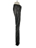 American Eagle Outfitters 100% Polyurethane Metallic Silver Black Casual Pants Size 4 - photo 4