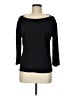 Chico's Black 3/4 Sleeve Top Size Med (1) - photo 1