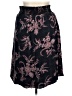Hinge 100% Viscose Paisley Black Casual Skirt Size XL - photo 2