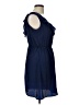 rue21 100% Polyester Blue Casual Dress Size L - photo 4