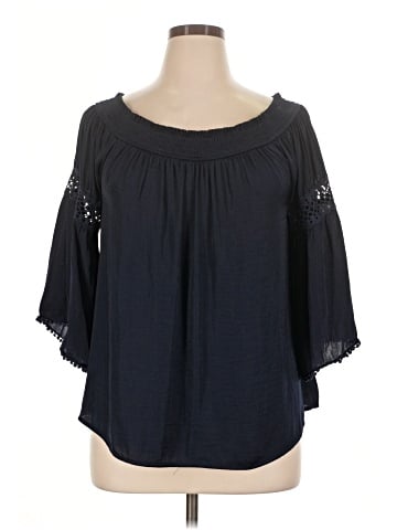 Jennifer Lopez 3/4 Sleeve Blouse (view 1)