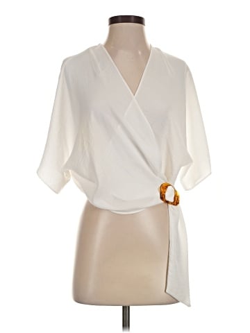 Topshop Short Sleeve Blouse (view 1)