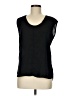 Stella Luce Black Sleeveless T-Shirt Size M - photo 1