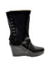 Hunter Black Rain Boots Size 6 - photo 1