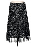 Spense 100% Polyester Polka Dots Black Casual Skirt Size M - photo 2