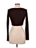 Shein Brown Long Sleeve Top Size M - photo 2