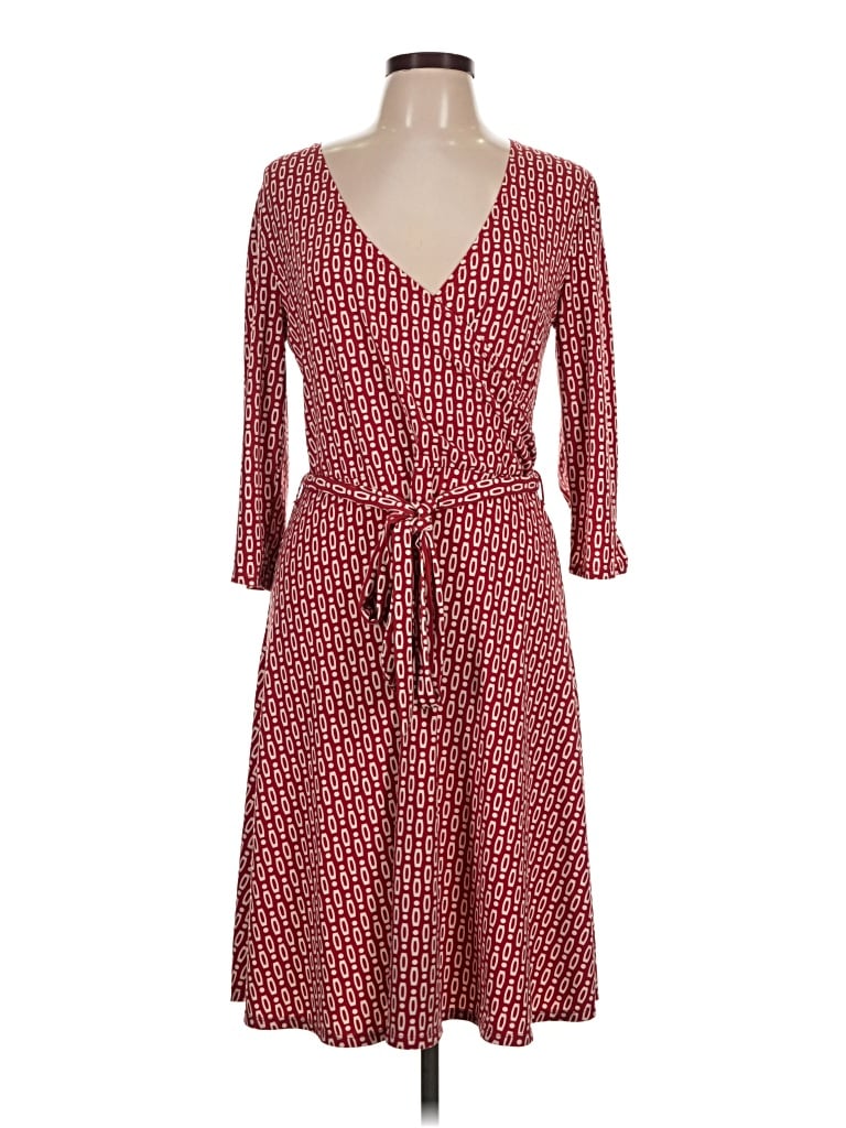 Pre-owned Apt. 9 Casual Dress In Red