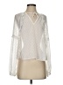 Express Outlet 100% Polyester Ivory Long Sleeve Blouse Size XXS - photo 1