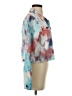 M.N.I Los Angeles 100% Cotton Print Blue Jacket Size S - photo 4