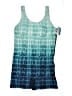 Sporti Tie-dye Teal One Piece Swimsuit Size 26 - photo 1