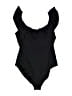 Old Navy Solid Black One Piece Swimsuit Size L - photo 1