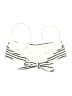 L Space Stripes Ivory Swimsuit Top Size M - photo 2