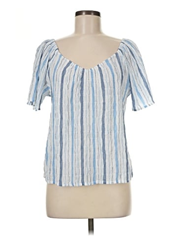 Ann Taylor LOFT Short Sleeve Blouse (view 1)