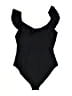Old Navy Solid Black One Piece Swimsuit Size L - photo 2