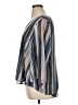 Jennifer Lopez 100% Polyester Silver 3/4 Sleeve Blouse Size XL - photo 5