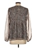 Lucky Brand Gray Long Sleeve Blouse Size S - photo 2