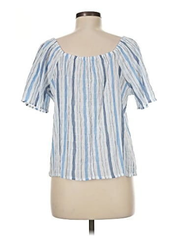 Ann Taylor LOFT Short Sleeve Blouse (view 2)