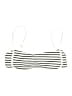 L Space Stripes Ivory Swimsuit Top Size M - photo 1