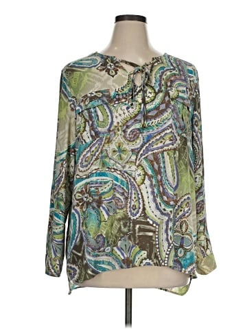 Chico's Long Sleeve Blouse (view 1)