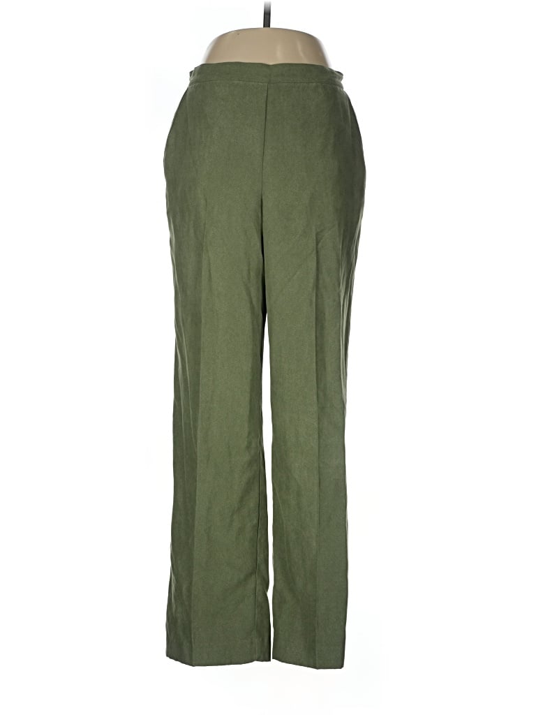 Pre-owned Alfred Dunner Dress Pants In Green