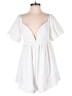 Blue Blush 100% Polyester White Romper Size L - photo 1