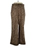 Ashley Stewart Animal Print Brown Casual Pants Size 14 Plus - photo 1