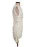 Zara Solid Ivory Cocktail Dress Size S - photo 4