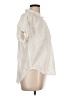 Joie 100% Cotton Ivory Short Sleeve Blouse Size L - photo 4