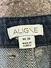 Aligne 100% Cotton Polka Dots Blue Jeans Size 26 waist - photo 4