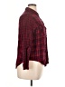 Cato Plaid Burgundy Long Sleeve Button-Down Shirt Size XL - photo 4