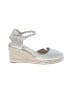 J.Crew Silver Wedges Size 6 1/2 - photo 1