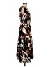 Fun2Fun 100% Polyester Print Brown Casual Dress Size S - photo 4