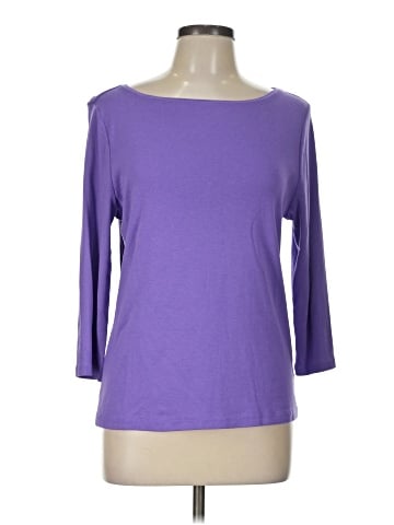 Talbots 3/4 Sleeve T-Shirt (view 1)