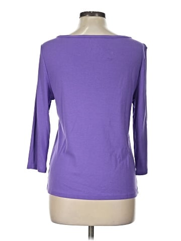 Talbots 3/4 Sleeve T-Shirt (view 2)