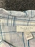 Talbots Outlet 100% Cotton Plaid Blue Long Sleeve Button-Down Shirt Size Lg Petite - photo 7