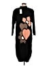 Assorted Brands Hearts Black Casual Dress Size EU 42 / US 12 - photo 1