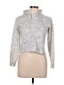 ON FIRE Silver Sweatshirt Size M - photo 1