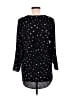 Daniel Rainn Stars Black Long Sleeve Blouse Size M - photo 2
