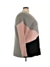 Evri Color Block Gray Pullover Sweater Size 2X - photo 4