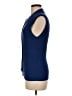 CO 100% Silk Solid Blue Cardigan Size M - photo 5