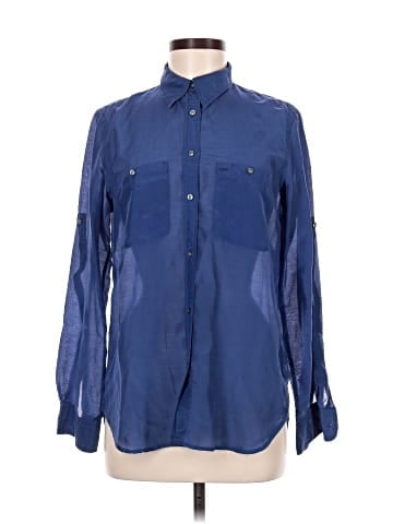 Lauren by Ralph Lauren Long Sleeve Button-Down Shirt (view 1)