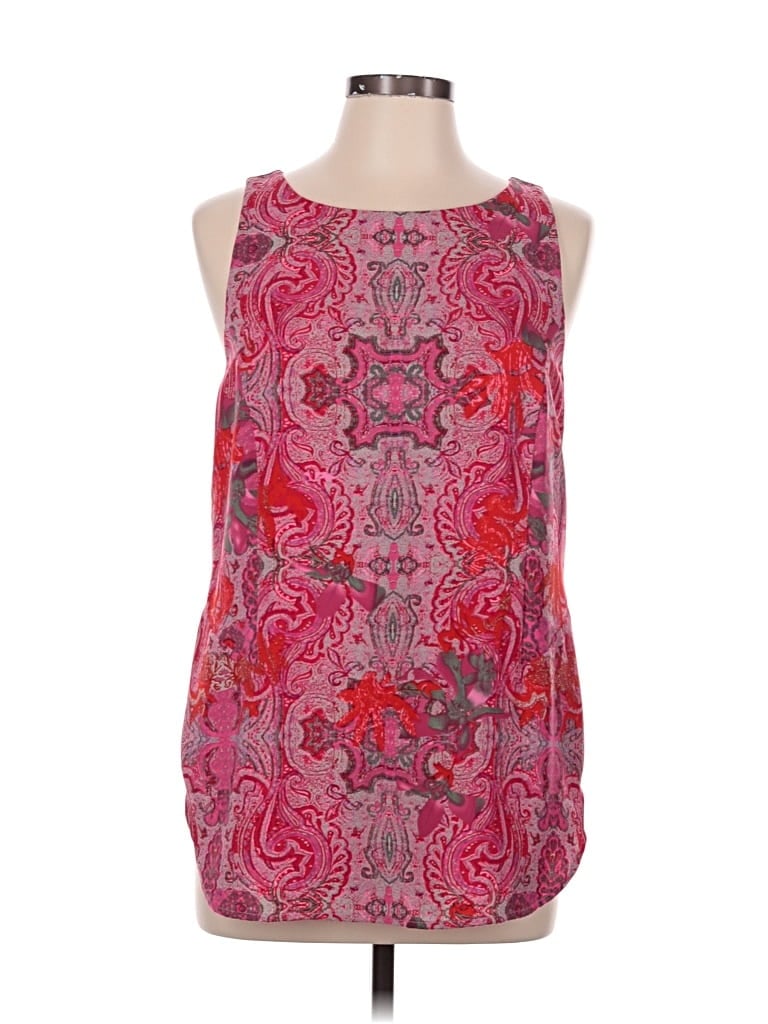 Pre-owned Cabi Sleeveless Blouse In Pink